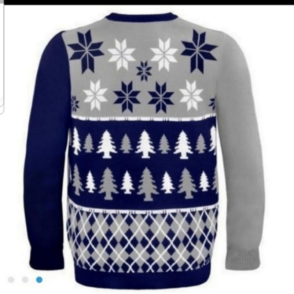 NFL APPAREL DALLAS COWBOYS Holiday SWEATER - Picture 2 of 7